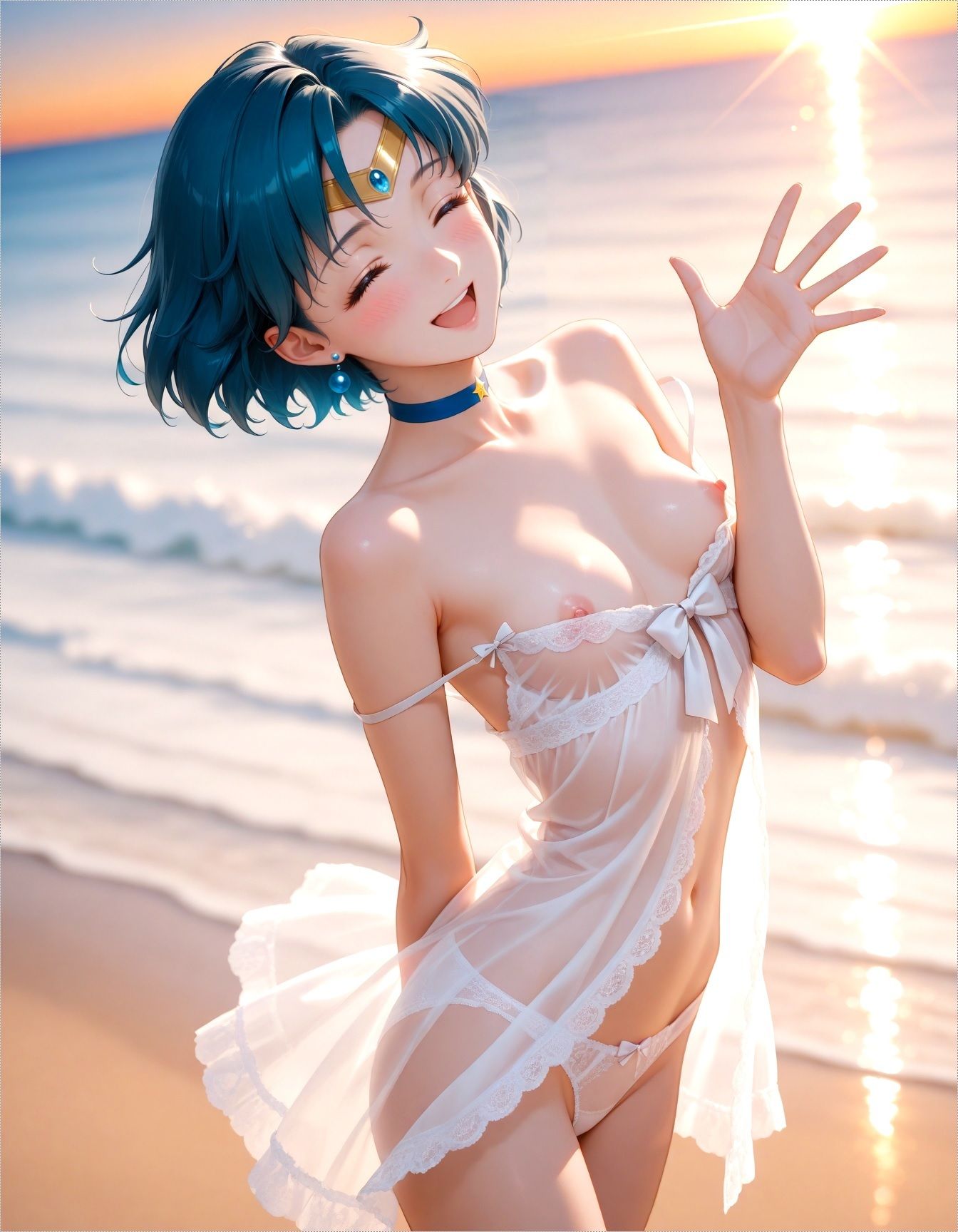 セーラーマーキュリー☆写真集 - サンプル画像 5