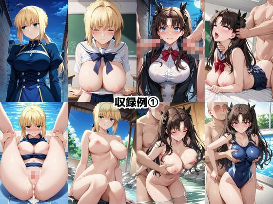 どこにいっても犯●れるセ○バー＆遠○凛 - サンプル画像 8