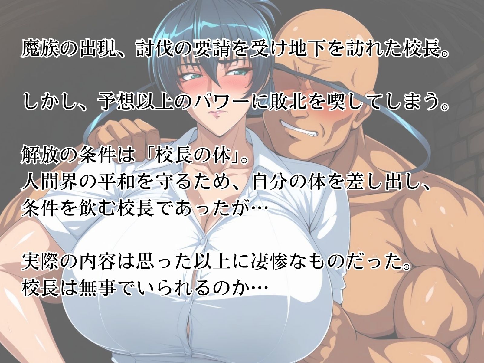 【アクメ】学園の校長が魔族の調査に行って中出しされる - サンプル画像 2