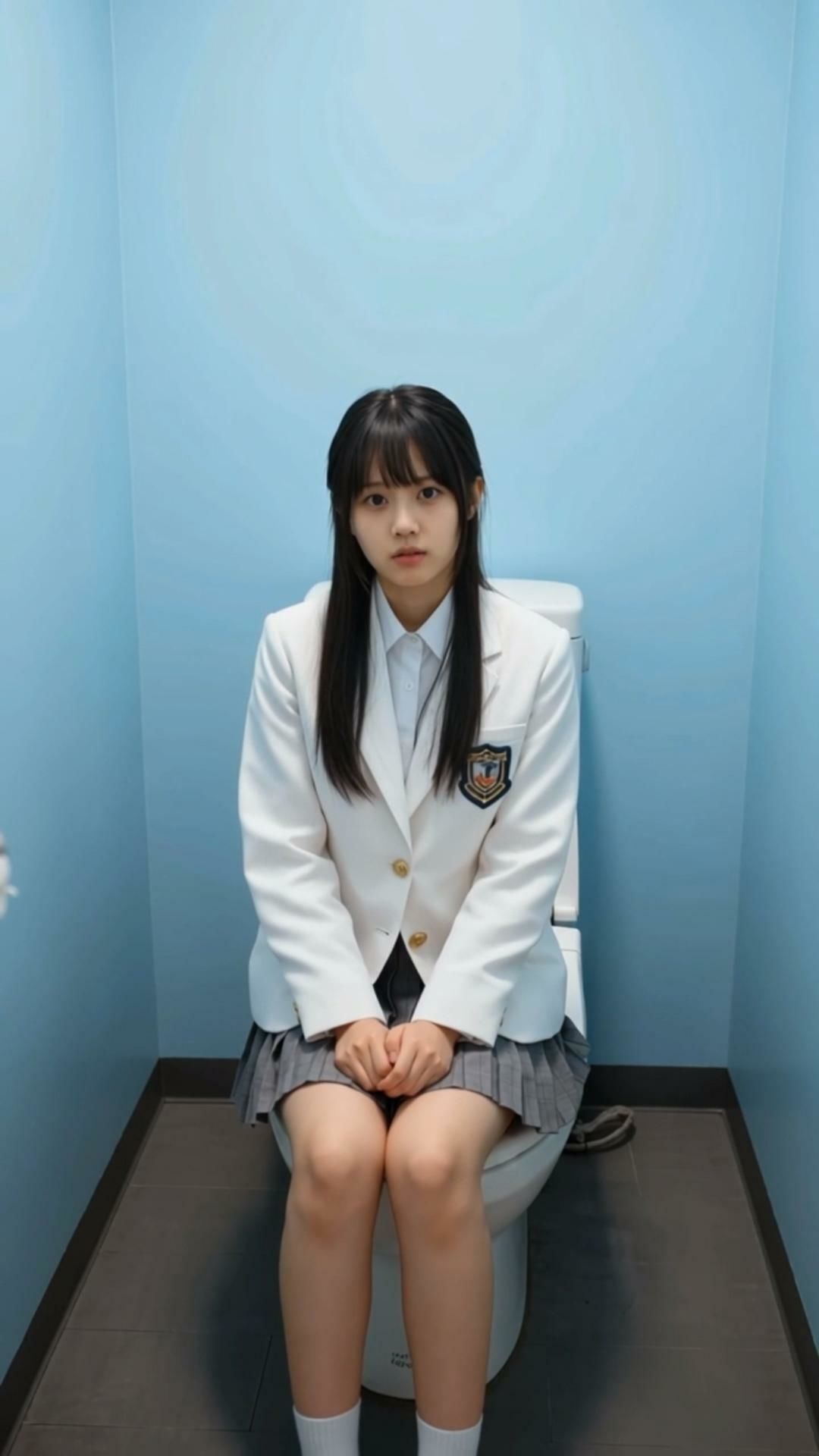 【Kokeru Girl】Kokeru女学院 校則その 1「おしっこcheck」 - サンプル画像 2