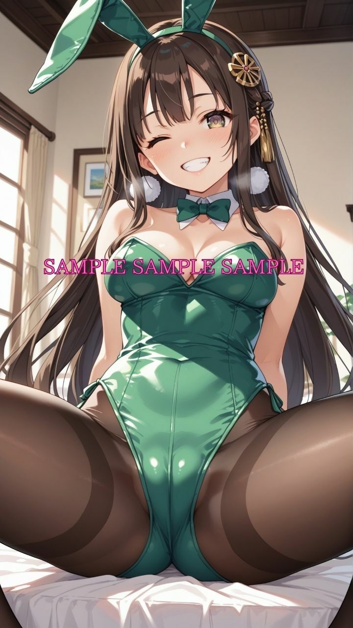 男女比1対10000の世界 バニーガール達とセックスし放題でちんぽが乾く暇もないヤリ放題ハーレムライフ！！Vol.3 - サンプル画像 2