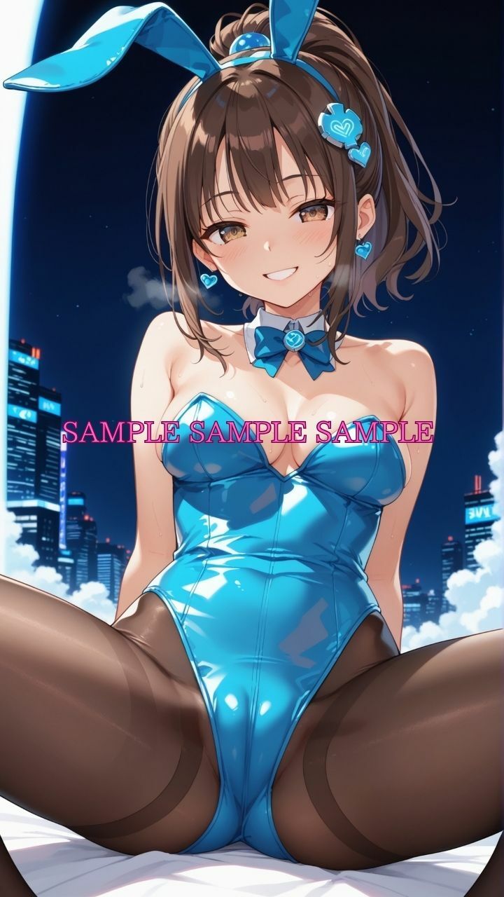 男女比1対10000の世界 バニーガール達とセックスし放題でちんぽが乾く暇もないヤリ放題ハーレムライフ！！Vol.4 - サンプル画像 2