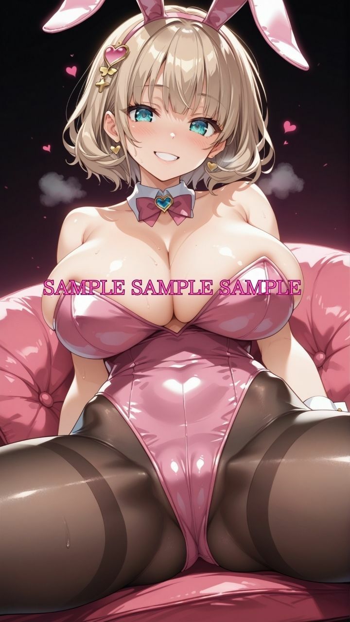 男女比1対10000の世界 バニーガール達とセックスし放題でちんぽが乾く暇もないヤリ放題ハーレムライフ！！Vol.4 - サンプル画像 4