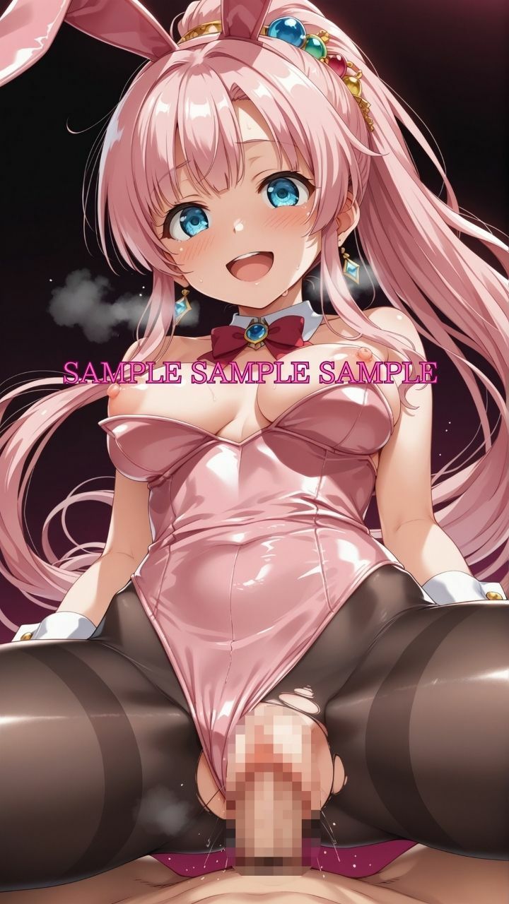 男女比1対10000の世界 バニーガール達とセックスし放題でちんぽが乾く暇もないヤリ放題ハーレムライフ！！Vol.4 - サンプル画像 6