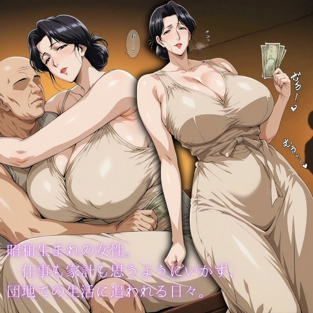 昭和生まれのパパ活  援助団地 - サンプル画像 1