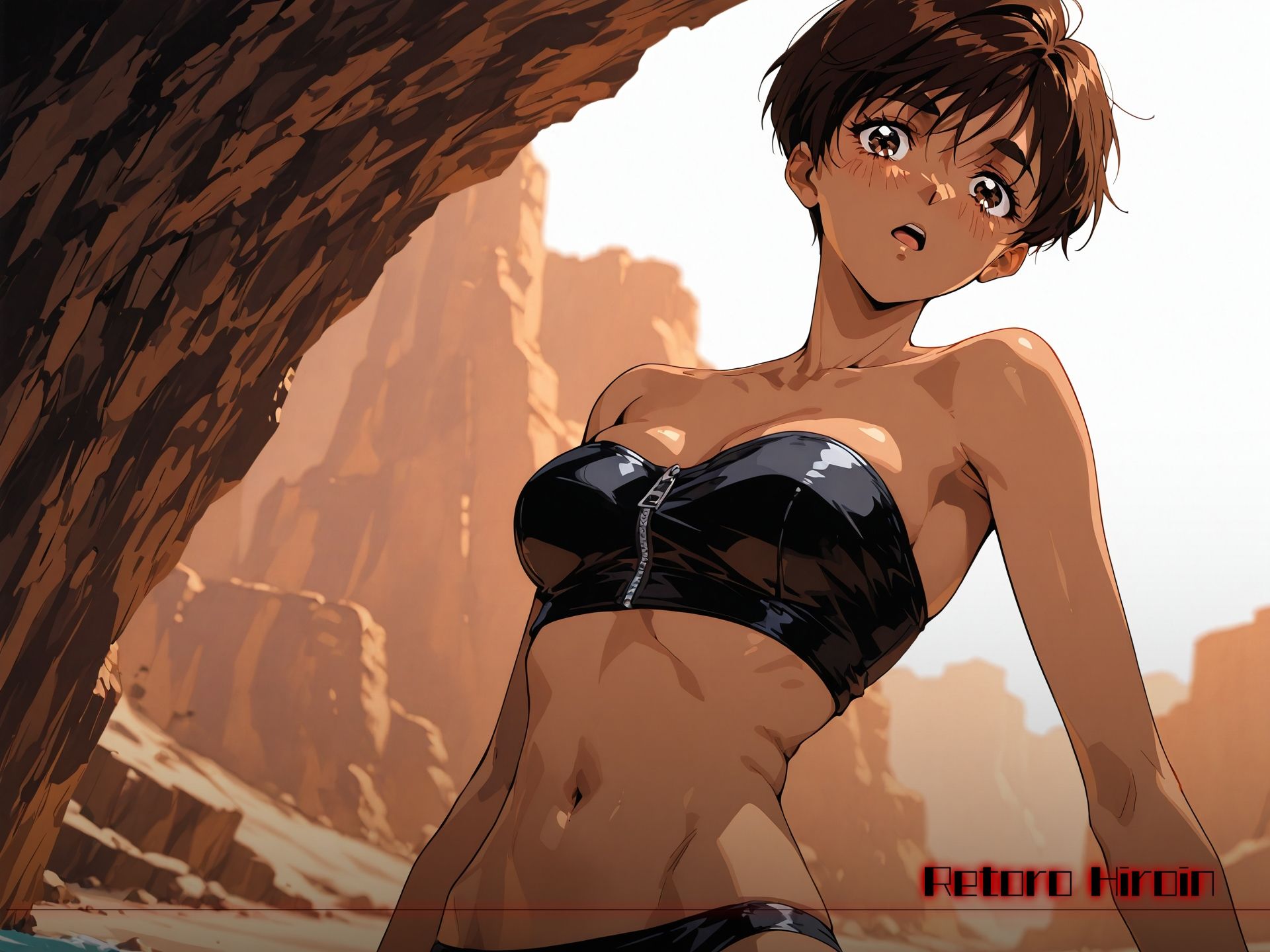 懐古姫々（レトロヒロインズ） -スーパ●リアル麻雀- 遠● みづき - サンプル画像 5