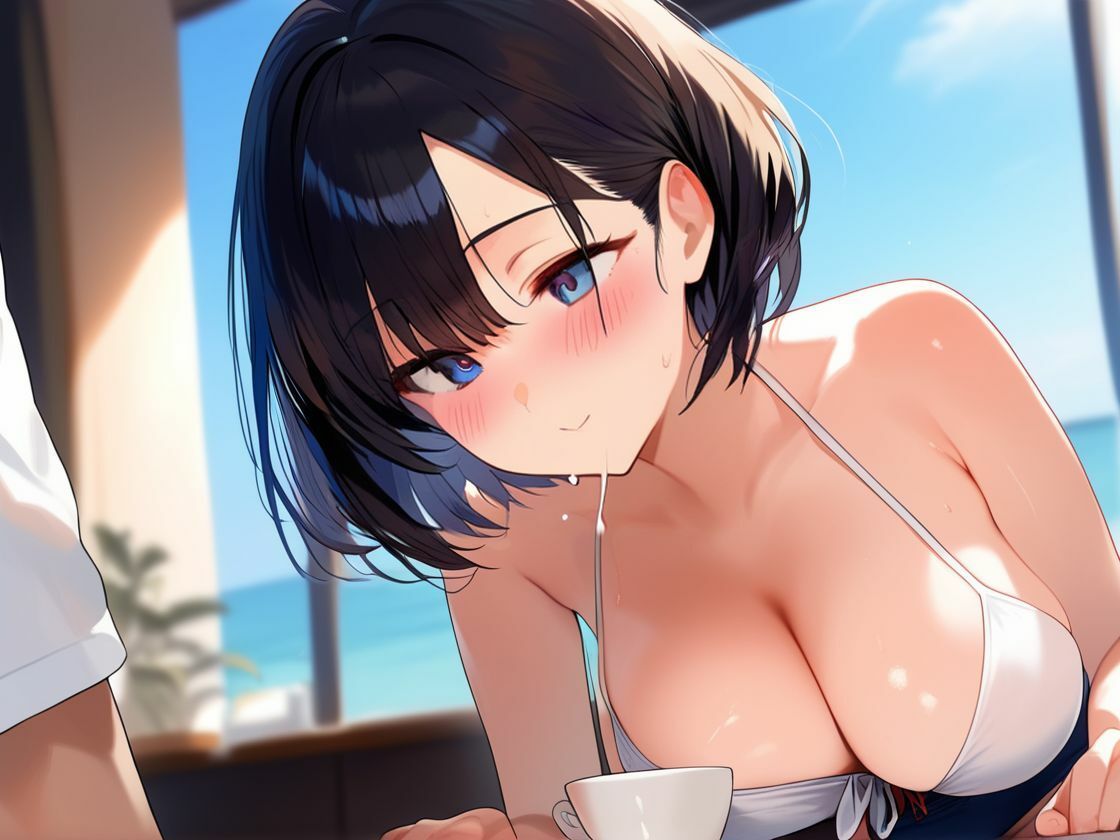 ビーチにいるいろんな女をナンパして持ち帰ってみた。 - サンプル画像 1