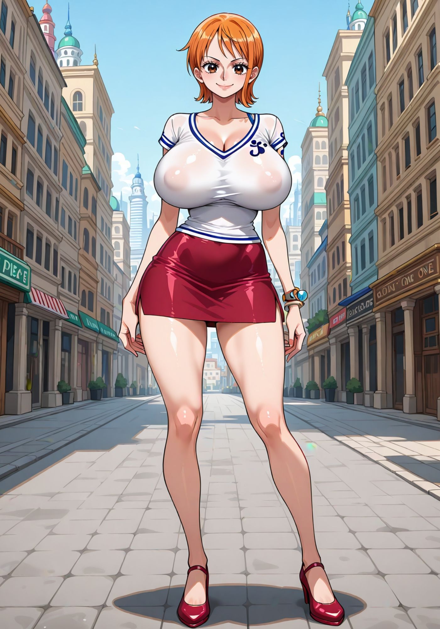 ナミと子作りデート - サンプル画像 1