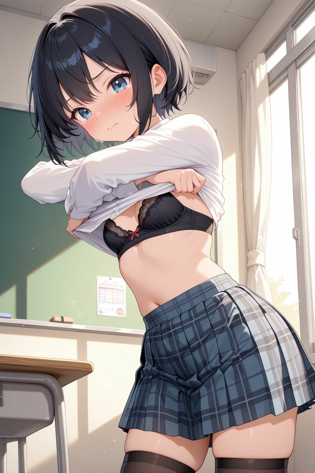 女子校生生ハメ日記 - サンプル画像 2