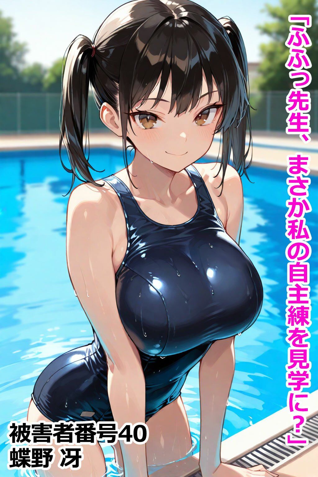 巨乳学園レ〇プ事件被害者録 即出し2コマ - サンプル画像 7