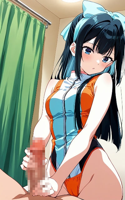 美人アイドルの特別ファンサ？  楽屋の中でエロ推し活 - サンプル画像 6