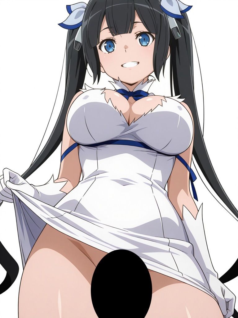 『ダ●ジョンに出会いを求めるのは間違っているだろうか』ヒロイン脱がしてみた スマホでも見やすい縦型 ムキムキ色黒モブがヤリたい放題  シチュエーション＆クオリティ厳選済み450枚！ - サンプル画像 2