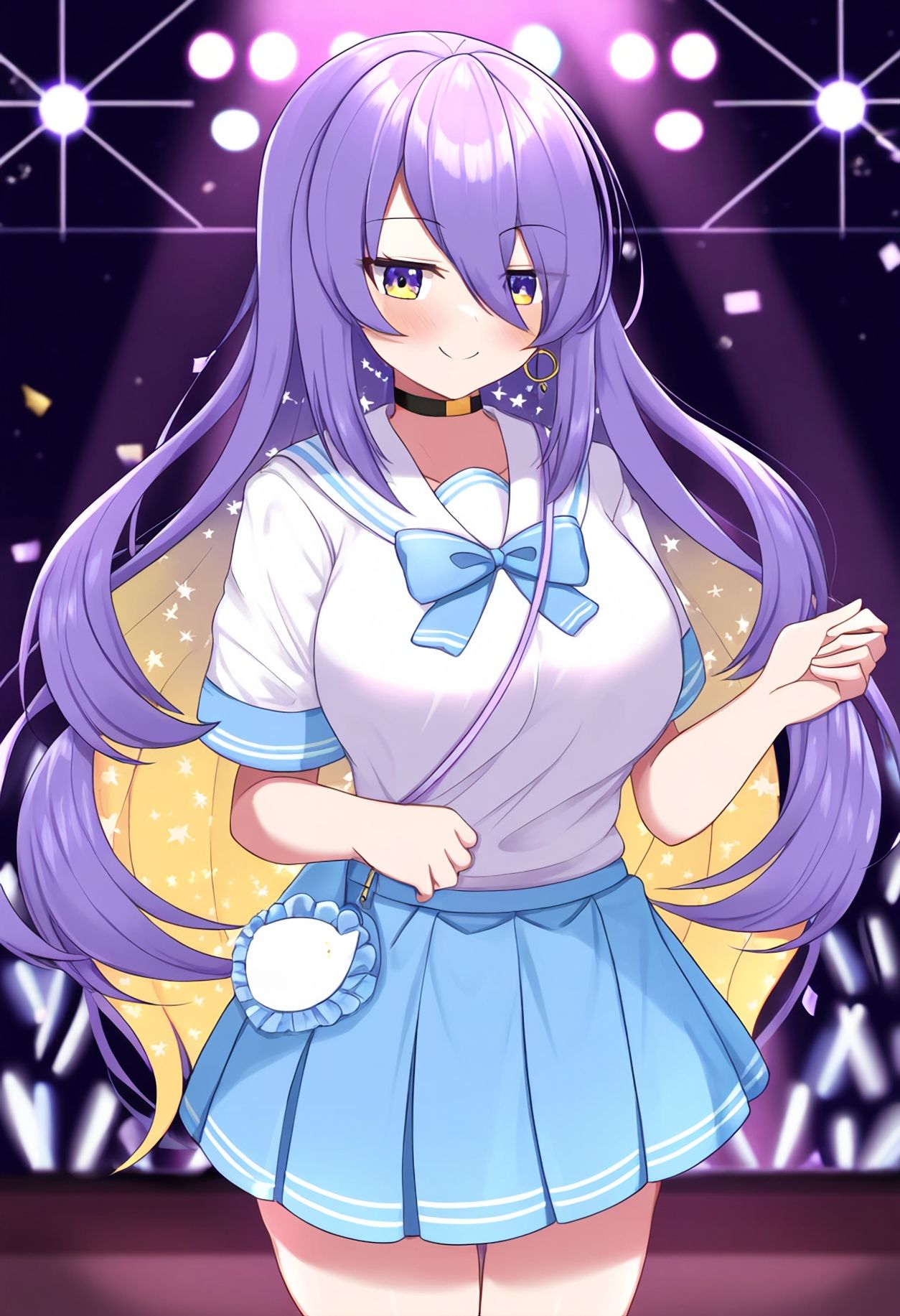 【買い切り版】バーチャル衣装故障で羞恥ムーナ（English translation included） - サンプル画像 3