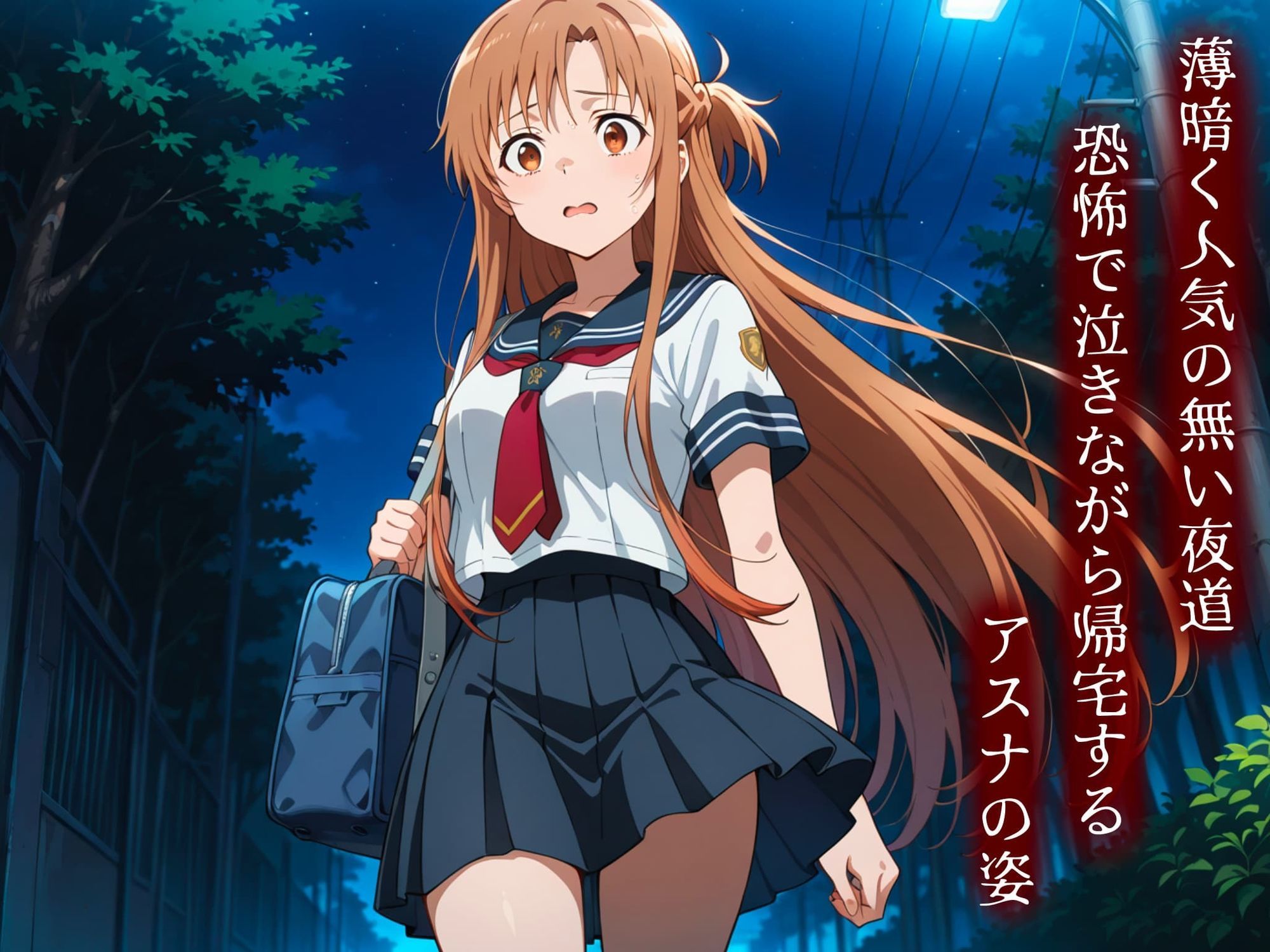 襲われたアスナ〜失われた処女膜〜 - サンプル画像 1