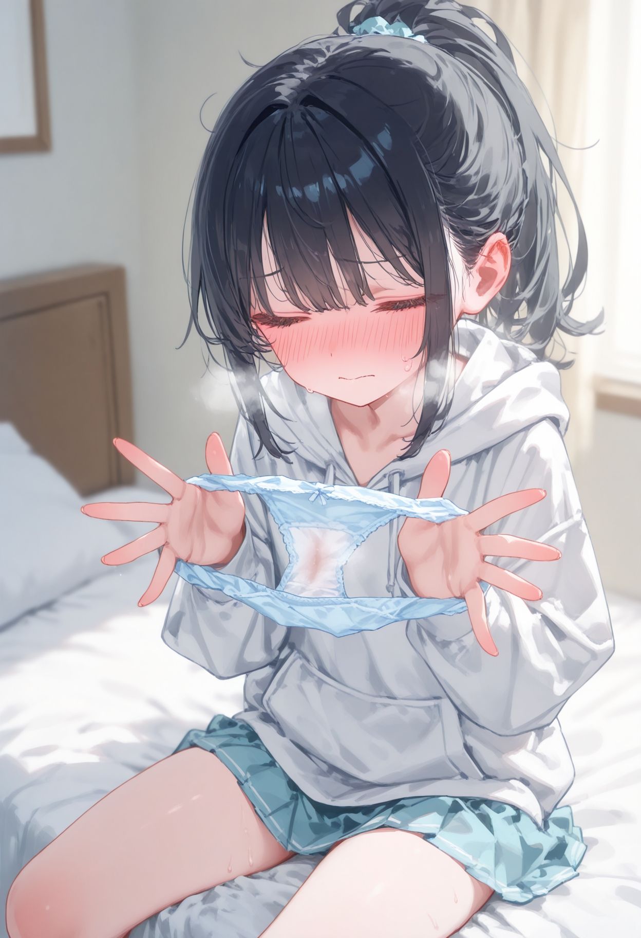 おんなのこのぱんつコキ - サンプル画像 6