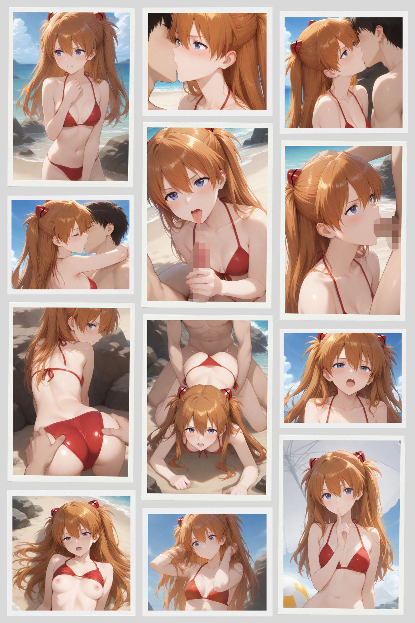 ア＊カ CG集 〜Beach series〜 - サンプル画像 1