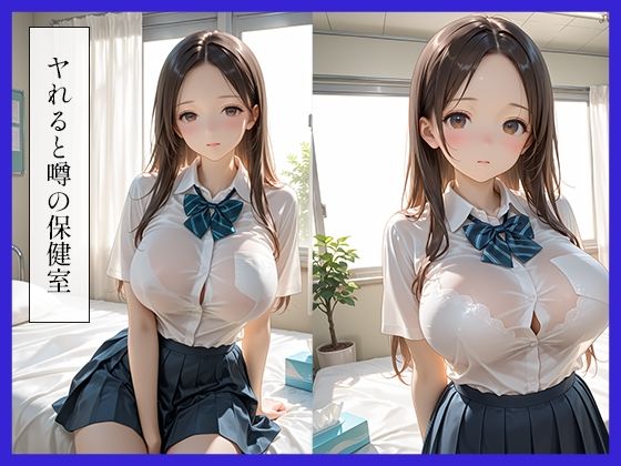 保健室で秘密のお勉強 - サンプル画像 1