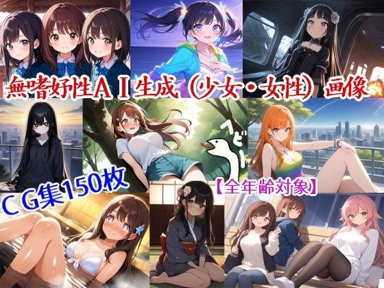 無嗜好性AI生成CG