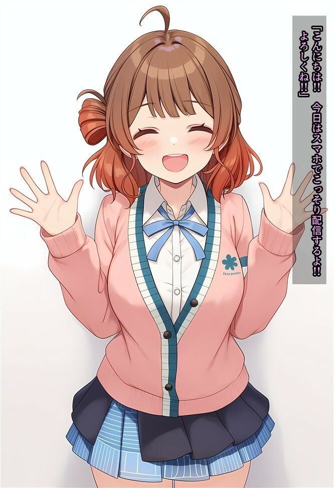 佑芽ちゃんがえっちな配信をする話 - サンプル画像 1