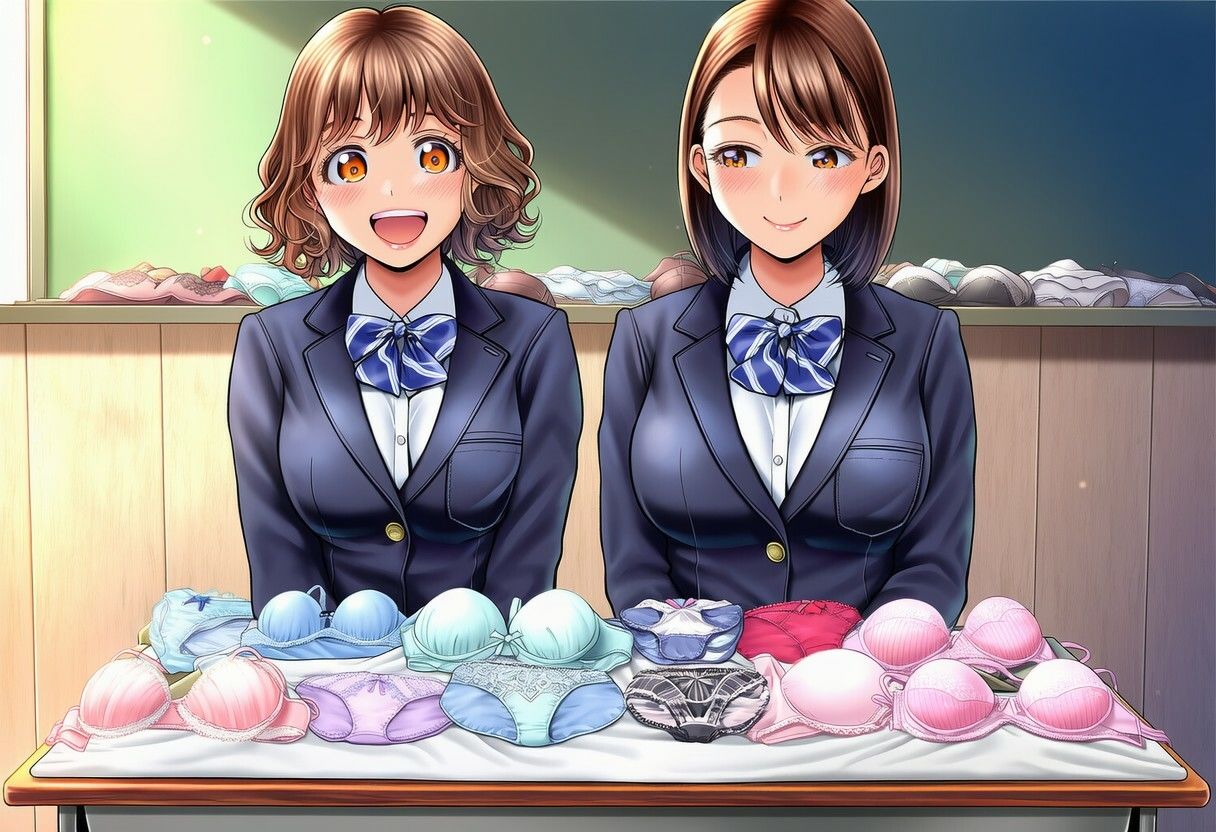 女子校のバザー - サンプル画像 1