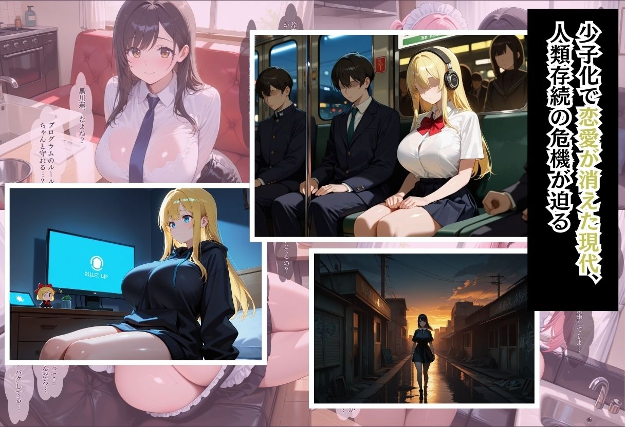 性実習プログラムーセックスが義務教育になった話〜メイドとOLの競争愛編〜 - サンプル画像 1