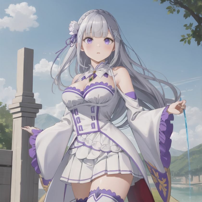 犯●れたヒロイン  エミリア - サンプル画像 1