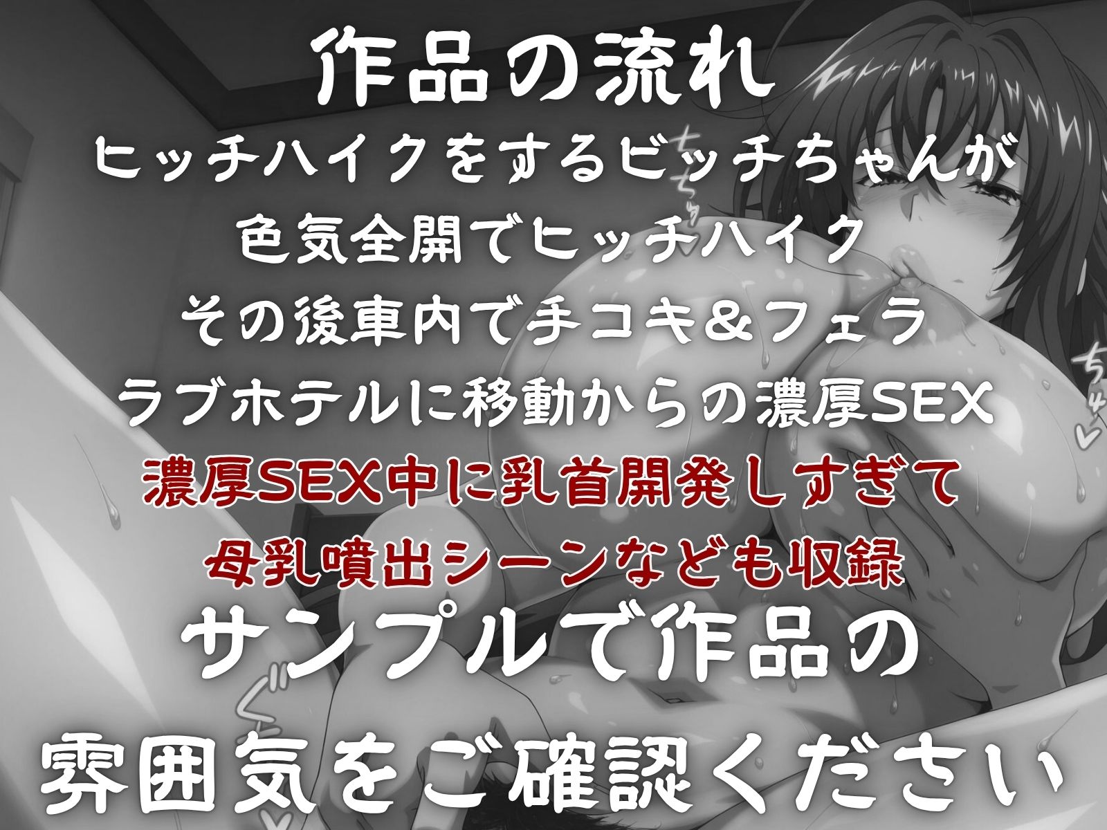 ビッチハイク DD編 - サンプル画像 2