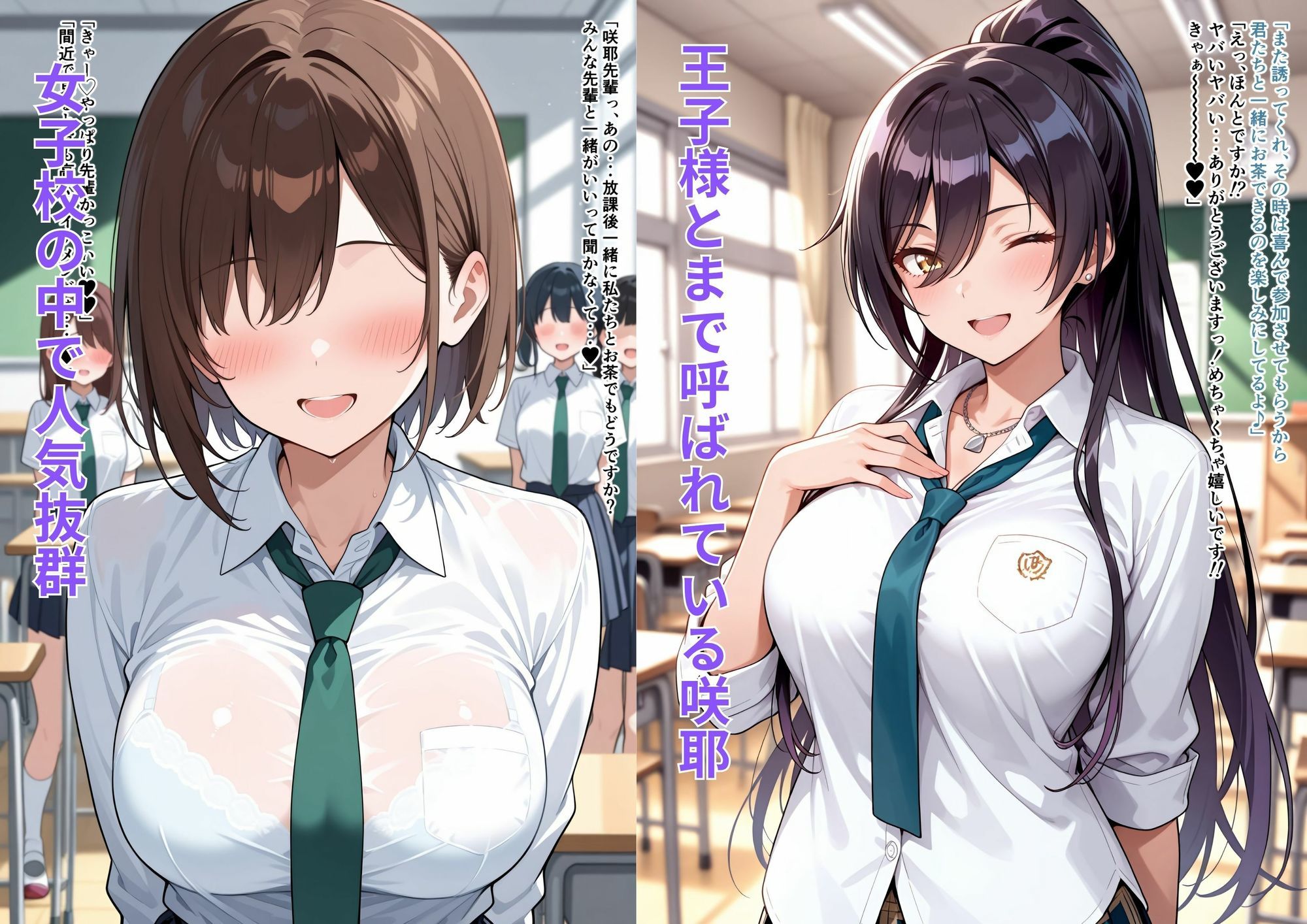 王子様の秘め事  私だって本当はメスなんだからっ - サンプル画像 1