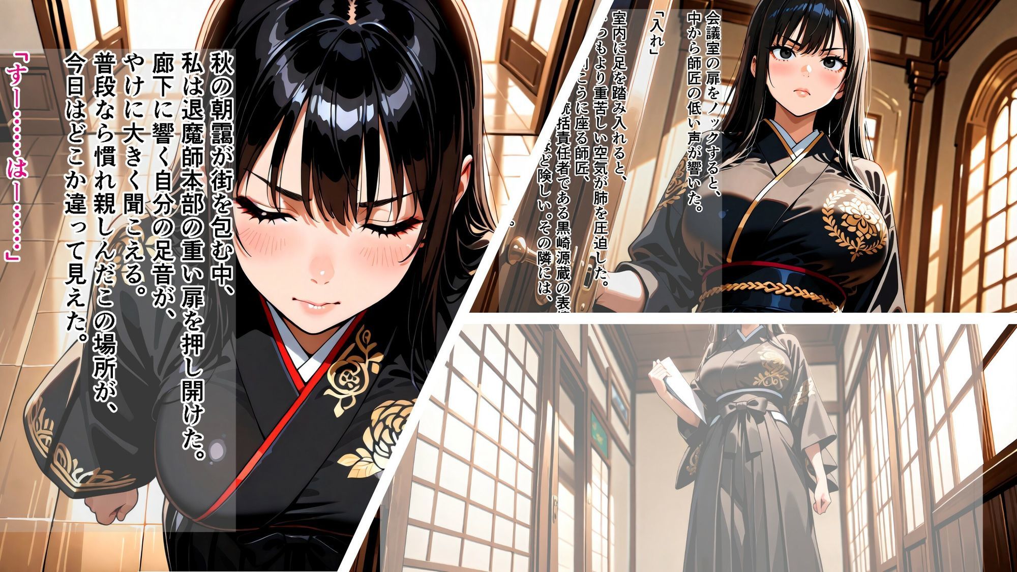 退魔師衣里の潜入任務〜淫魔に支配された女学園と失踪事件の真相〜Part.1 - サンプル画像 6