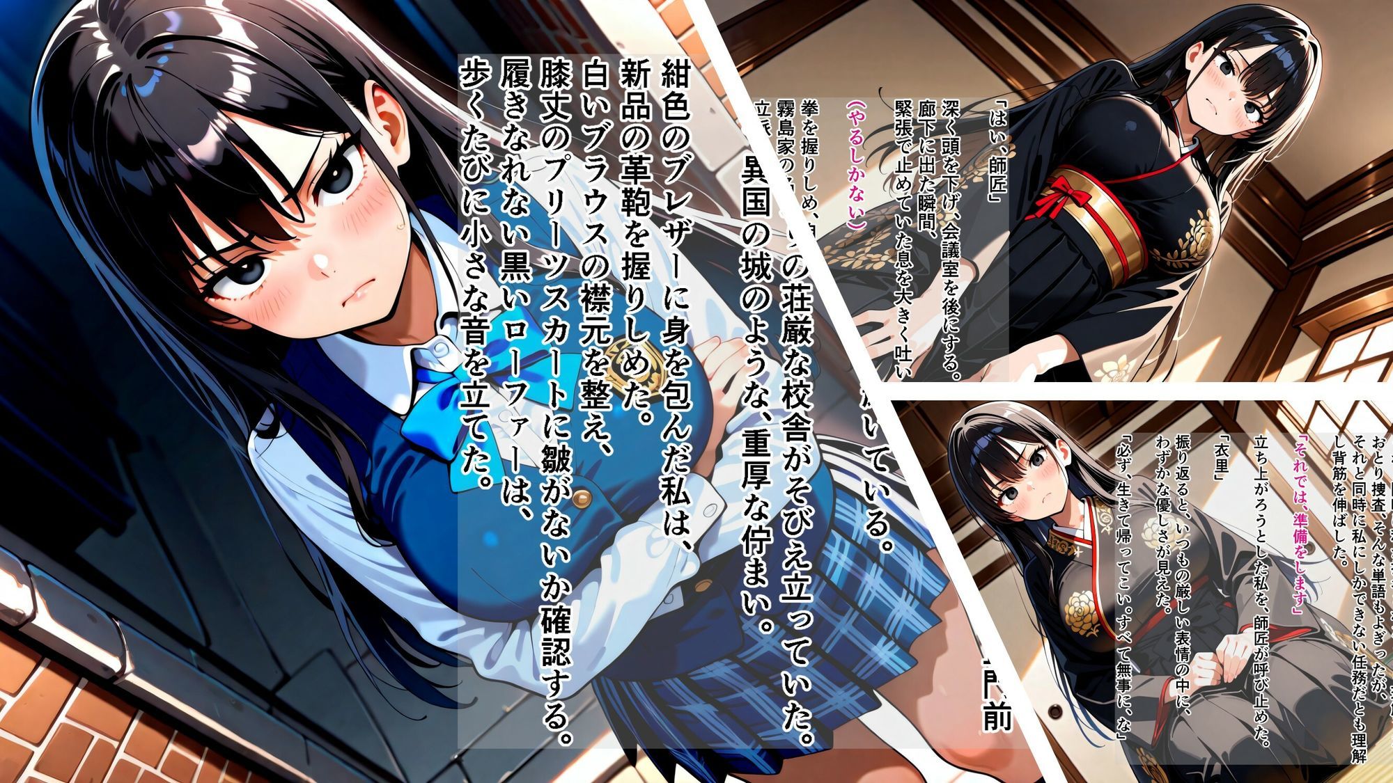 退魔師衣里の潜入任務〜淫魔に支配された女学園と失踪事件の真相〜Part.1 - サンプル画像 7