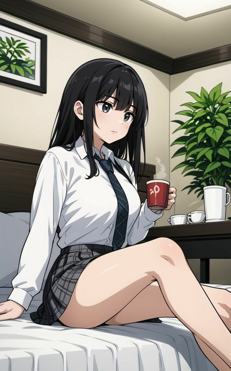 女子〇生快楽堕ち - サンプル画像 1