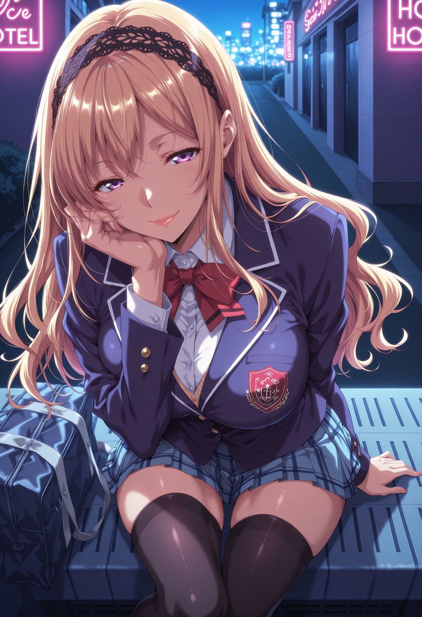 裏路地の少女1 - サンプル画像 2