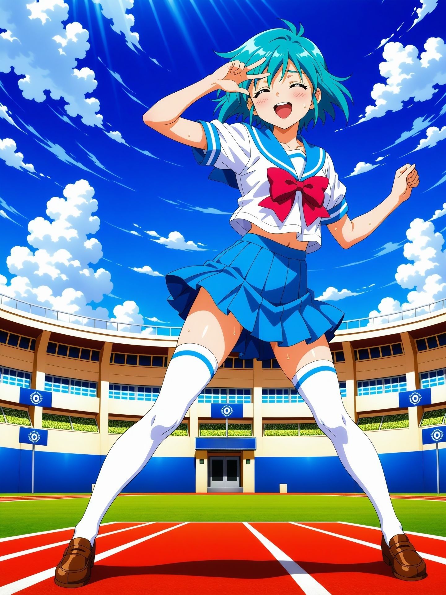 普通の女子校生が実は凄腕パイロット！？〜禁断のパイロット〜 - サンプル画像 7