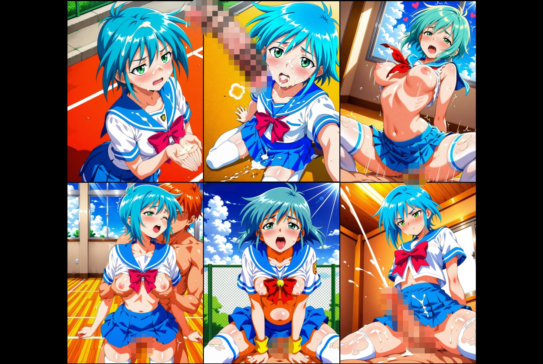 普通の女子校生が実は凄腕パイロット！？〜禁断のパイロット〜 - サンプル画像 9