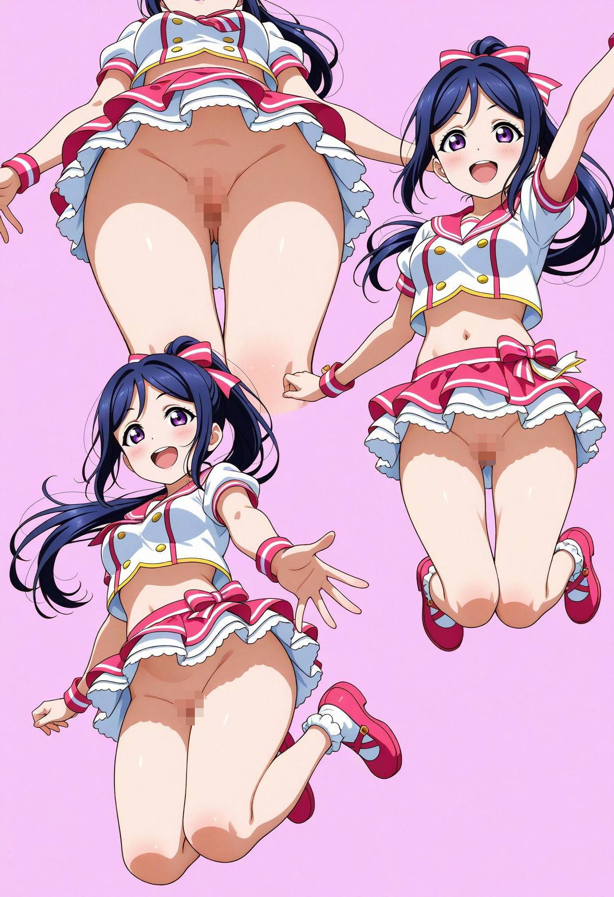 立ち絵とローアングル【松浦果南風1】 - サンプル画像 6