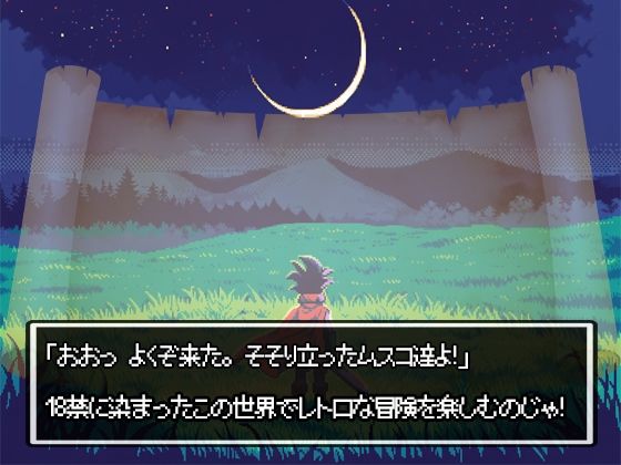 【すけべクエスト3】伝説の名作が今ここに■ドット絵レトロ風476枚■ - サンプル画像 1