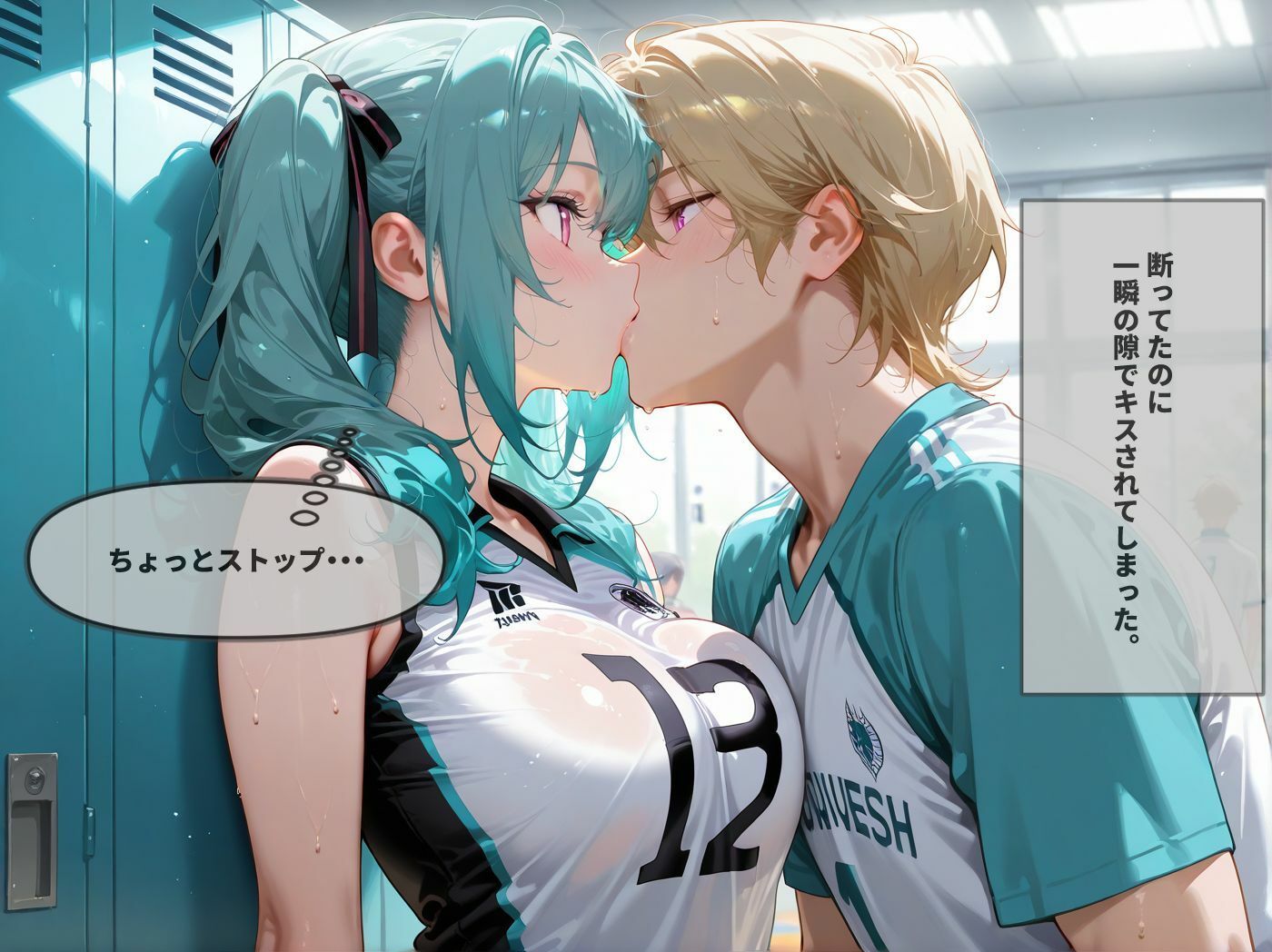 【NTR】バレー部の清楚系キャプテンがDQN先輩の性奴●になった一部始終 - サンプル画像 2