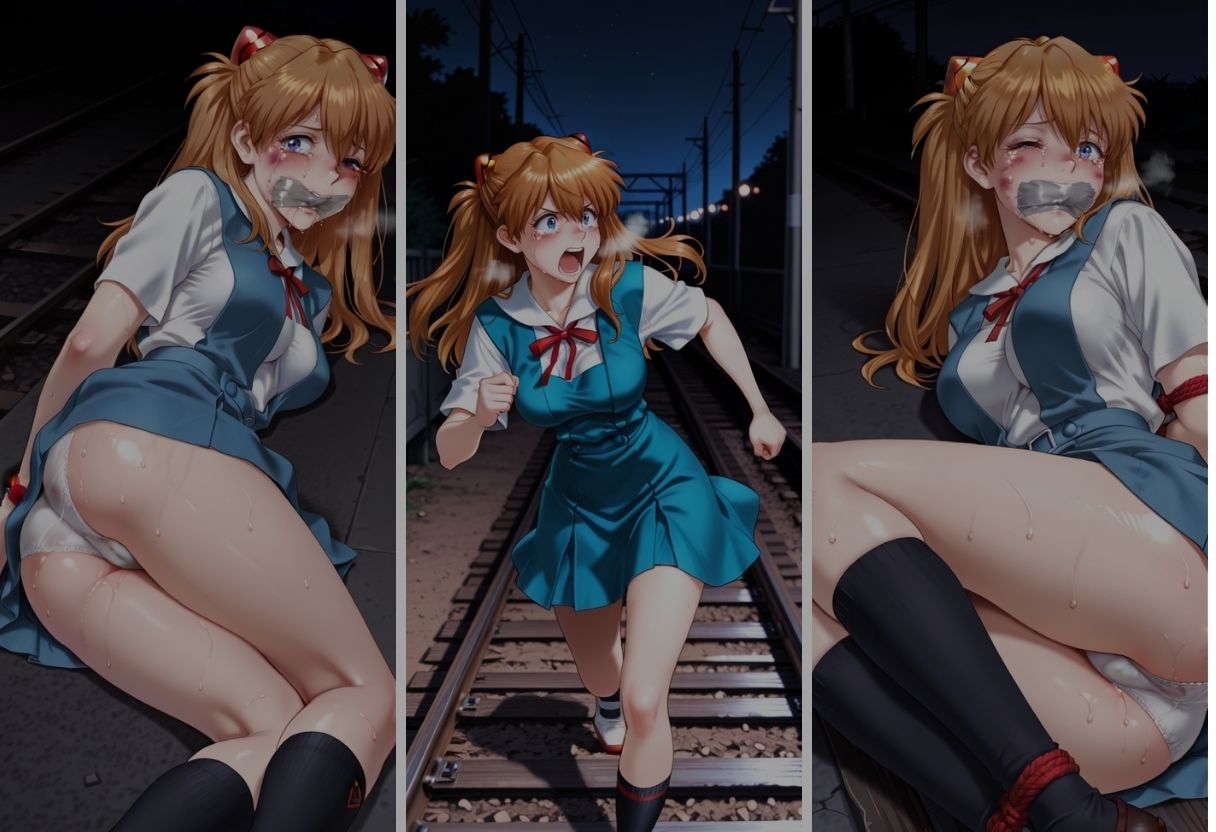 夜行線 その電車に帰り道なし アスカ編 - サンプル画像 5