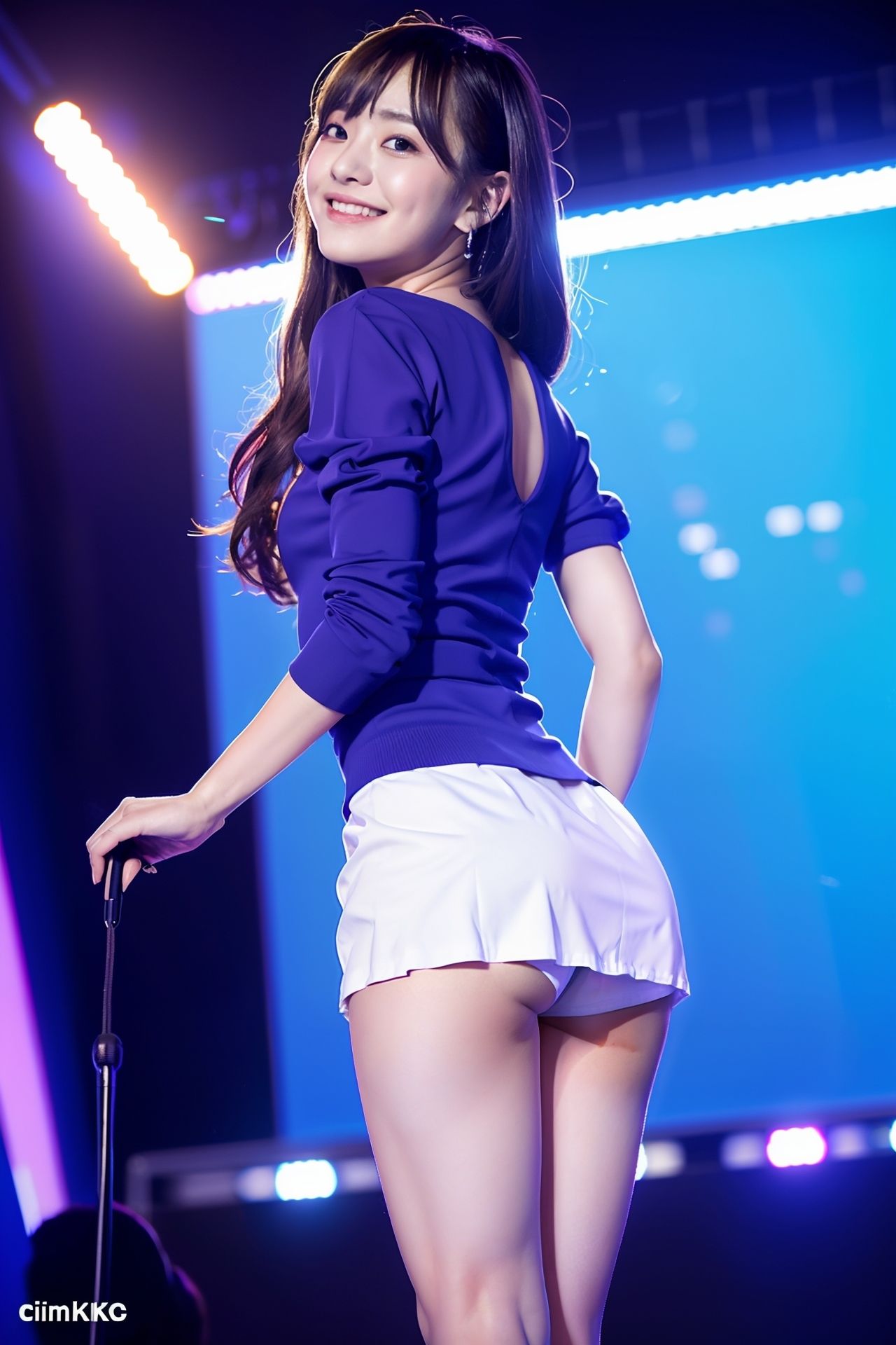 アンダースコートを忘れてしまった！  〜アイドル編〜 - サンプル画像 1