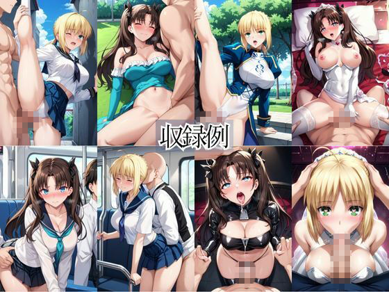 ヒロインは快楽に溺れる〜快楽堕ちまでの調教記録〜セ●バー＆遠●凛 - サンプル画像 10