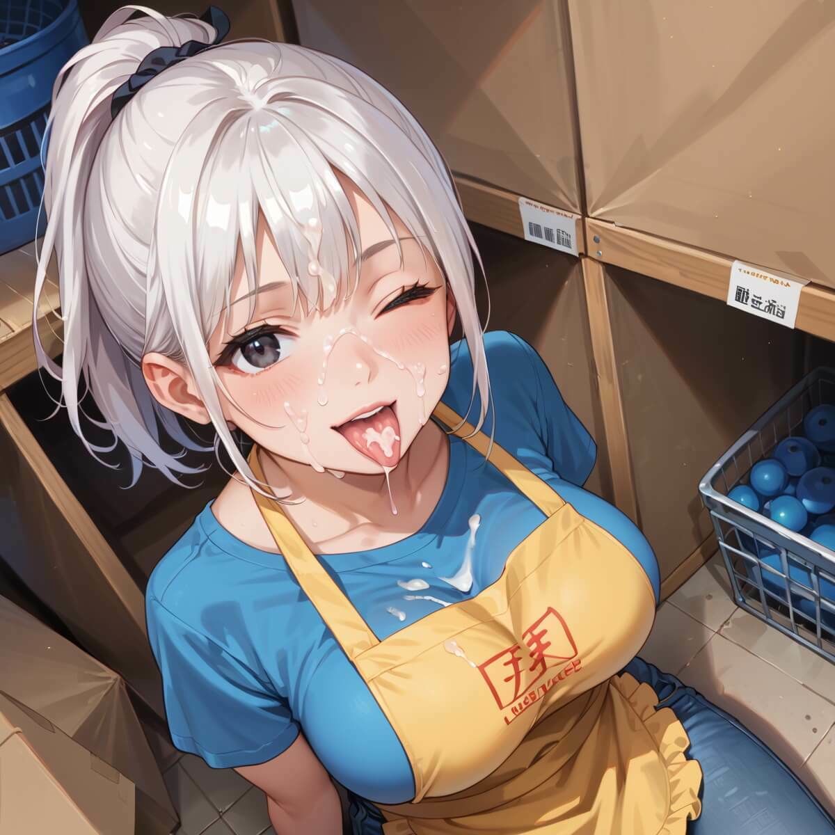 倉庫バイトが神すぎた！！〜エロエロバイトお姉さんと一緒！〜6【厳選CG220枚収録】 - サンプル画像 5