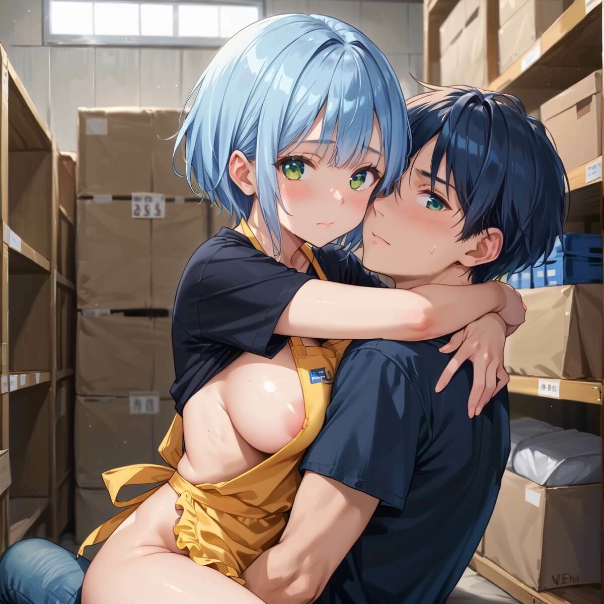 倉庫バイトが神すぎた！！〜エロエロバイトお姉さんと一緒！〜8【厳選CG220枚収録】 - サンプル画像 6