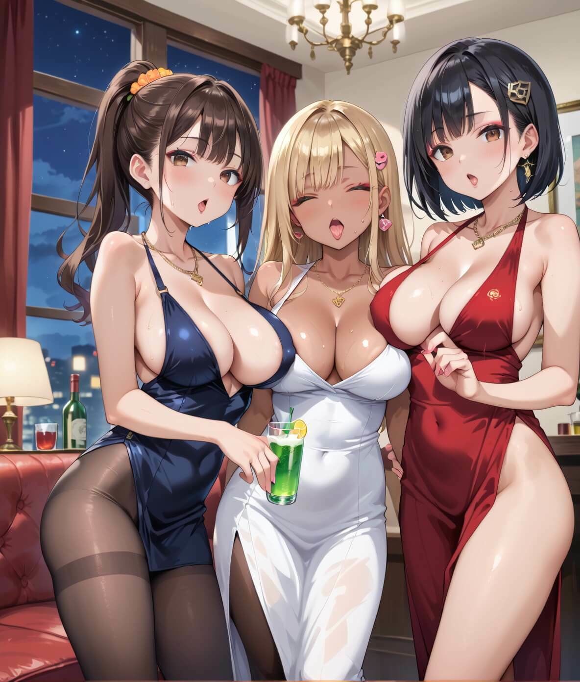 極上キャバクラ、褐色の美しき夜の蝶4・250枚 - サンプル画像 6