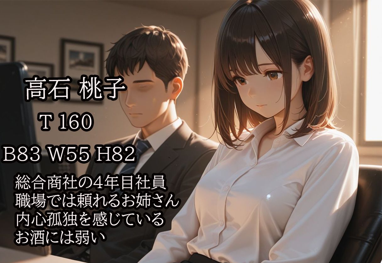 バリキャリ女子高石桃子  オフィスの忠誠はベッドの上で  部長の秘密録画 - サンプル画像 1