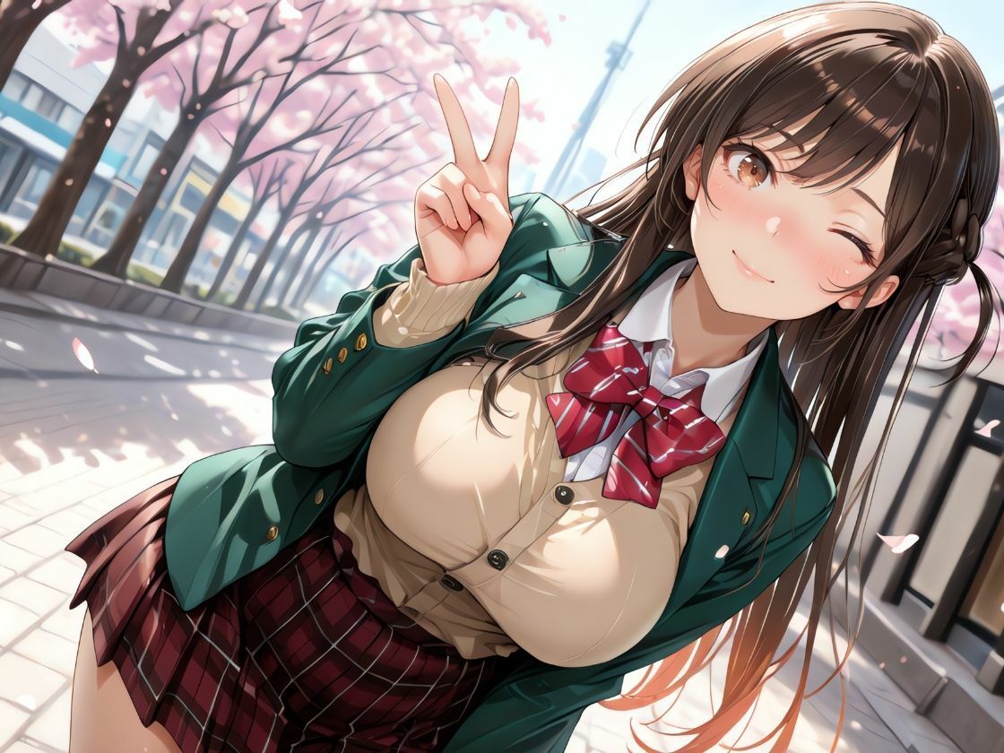 制服ヒロイン 〜放課後の秘密〜 ◯鶴 - サンプル画像 1