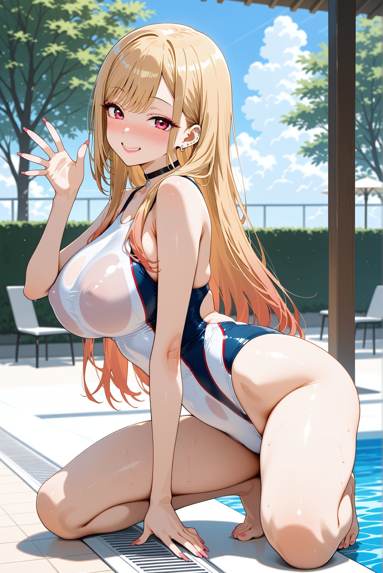 着せ恋ギャルの海夢ちゃんがホントの世界では絶対見せてくれない姿を見せてくれるCG集 - サンプル画像 3