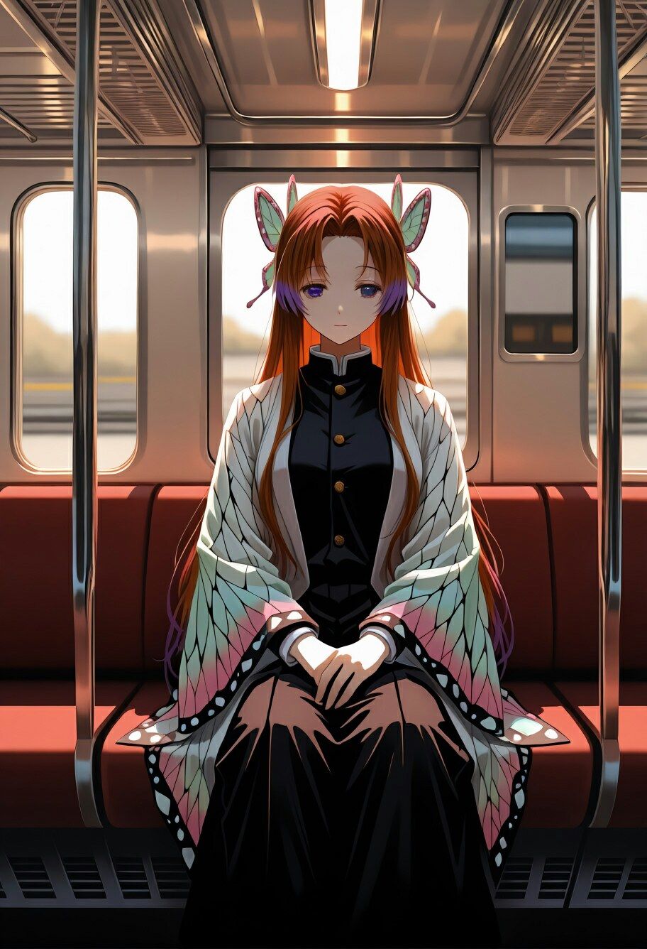 【線路背徳曲】花柱・電車胎歌哀哭 〜昏●の旋律に衣剥がれ、線路の挽歌で胎内孕む永劫 - サンプル画像 1