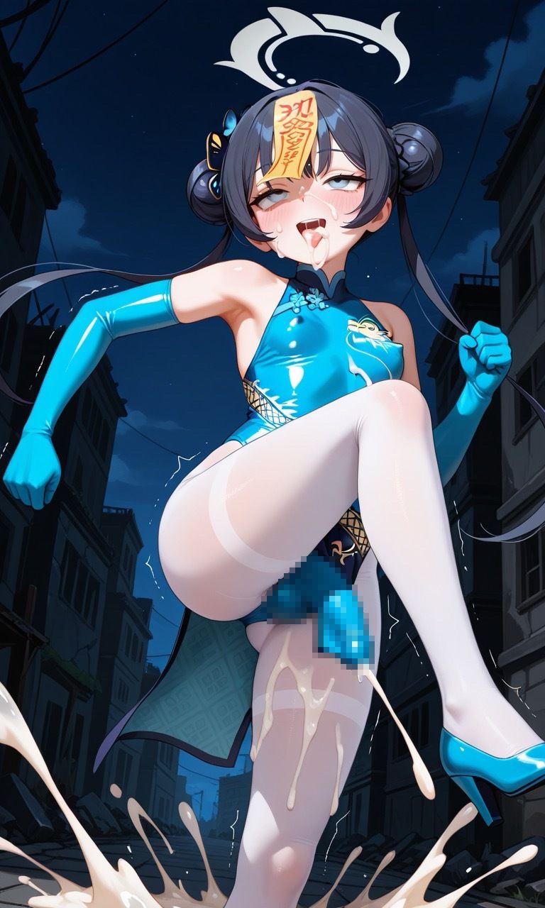 マヌケふたなりCG集 厳格だった門主編 - サンプル画像 3