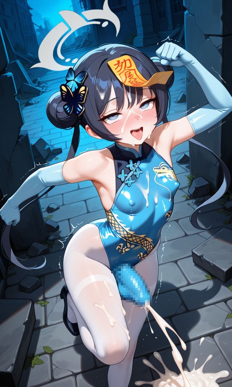 マヌケふたなりCG集 厳格だった門主編 - サンプル画像 7