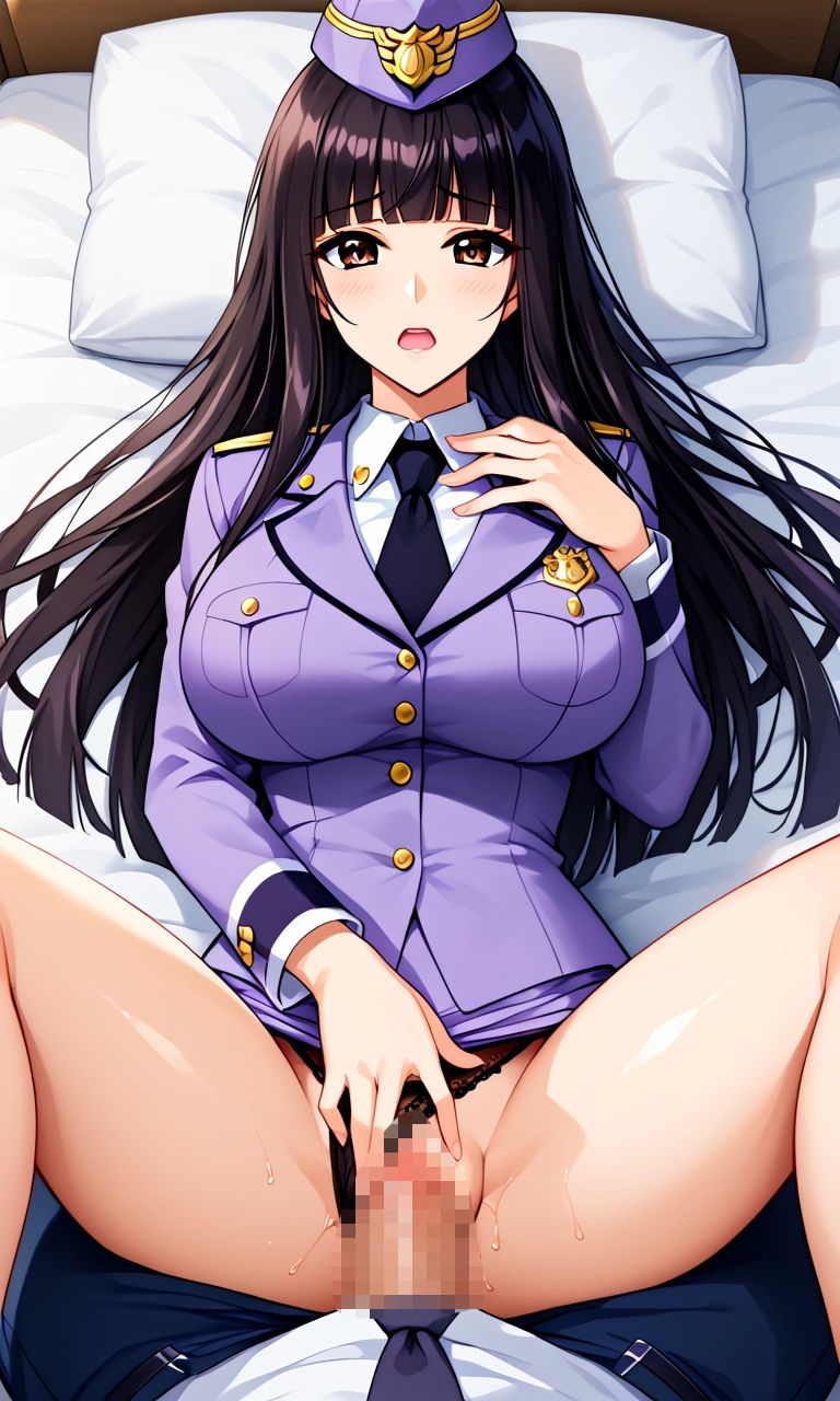 AIさんに描いてもらった警察官の制服を着たら兄と間違われた女優さん - サンプル画像 5